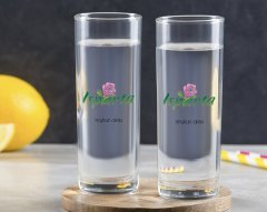 Kişiye Özel Renkli Baskılı Isparta Tasarımlı Turistik İkili Vodka Bardağı-2