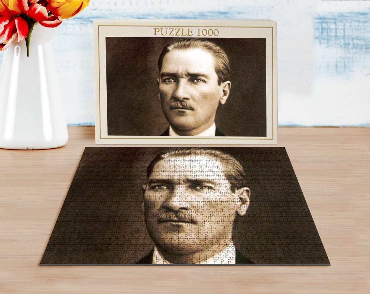 BK Home Atatürk Tasarımlı 1000 Parça Profesyonel Puzzle-5