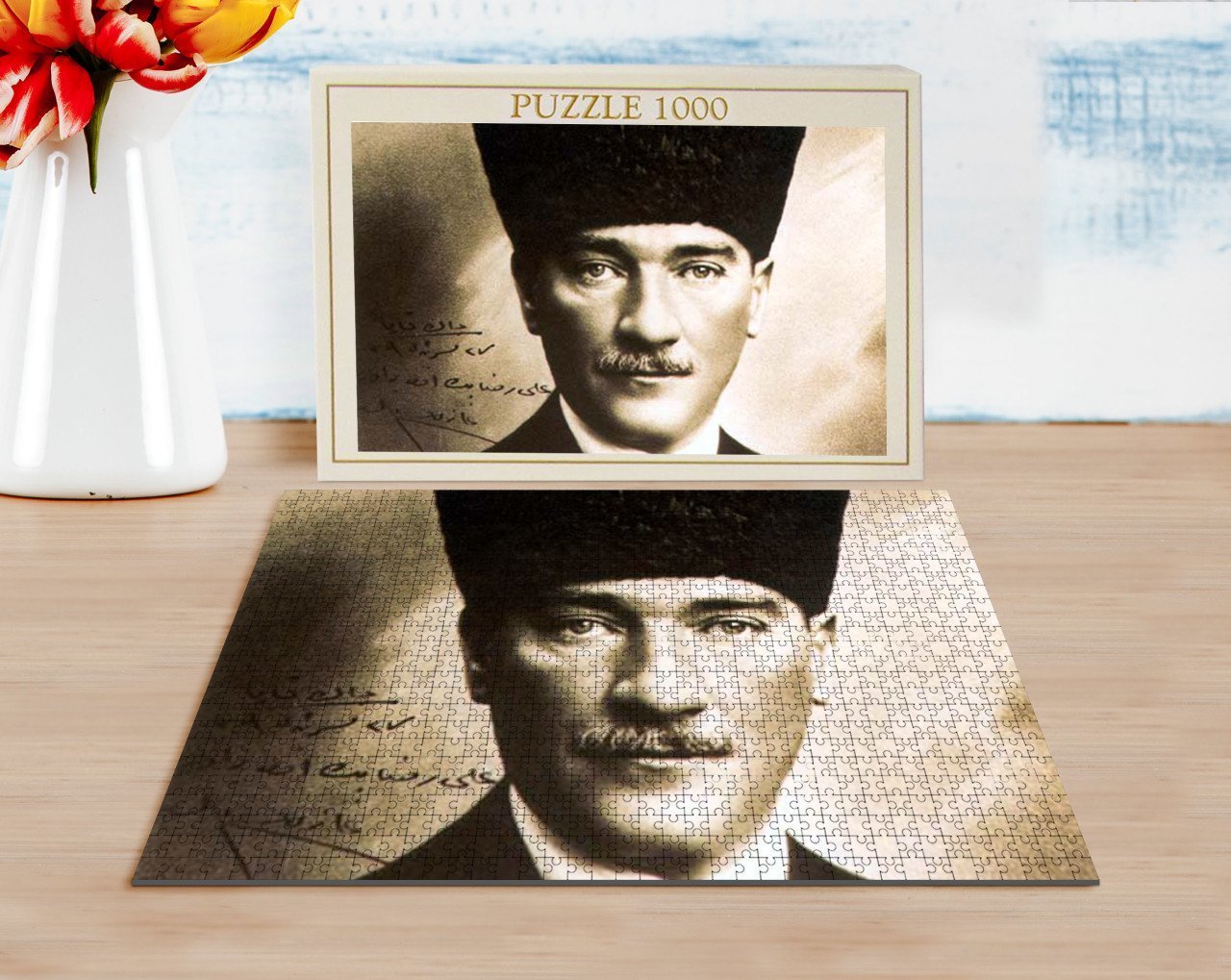 BK Home Atatürk Tasarımlı 1000 Parça Profesyonel Puzzle-3