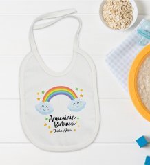 BK Kids Kişiye Özel Annesinin Bir Tanesi Tasarımlı Bebek Mama Önlüğü - Model 1