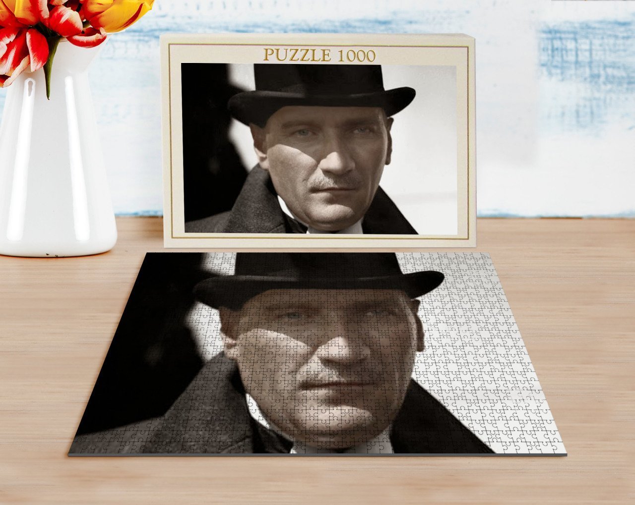 BK Home Atatürk Tasarımlı 1000 Parça Profesyonel Puzzle-2