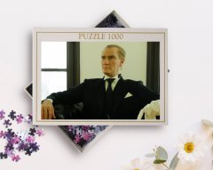 BK Home Atatürk Tasarımlı 1000 Parça Profesyonel Puzzle-1