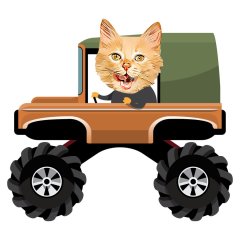 Evcil Dost Karikatürlü Sosyal Medya Dijital Profil Fotoğrafı - Model 7