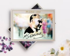 BK Home Atatürk Silüet Tasarımlı 1000 Parça Profesyonel Puzzle-7