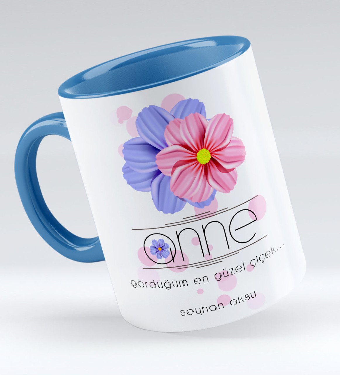 Kişiye Özel Anne Anlamı Kupa Bardak - 10