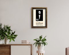 Kişiye Özel Godfather Baba Tasarımlı Doğal Masif Ahşap Çerçeveli Tablo-5