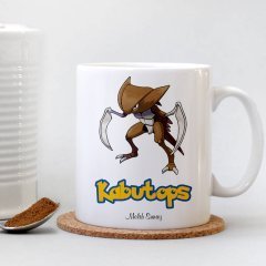 Kişiye Özel Pokemon Kabutops Beyaz Kupa Bardak