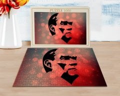 BK Home Atatürk Silüet Tasarımlı 1000 Parça Profesyonel Puzzle-5