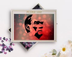 BK Home Atatürk Silüet Tasarımlı 1000 Parça Profesyonel Puzzle-5
