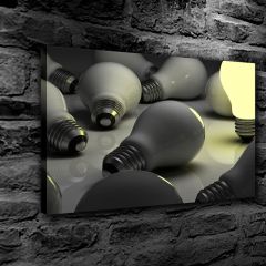 Kişiye Özel Ledli Kanvas Tablo (50 x 70 cm.) Yatay