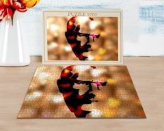 BK Home Atatürk Silüet Tasarımlı 1000 Parça Profesyonel Puzzle-4