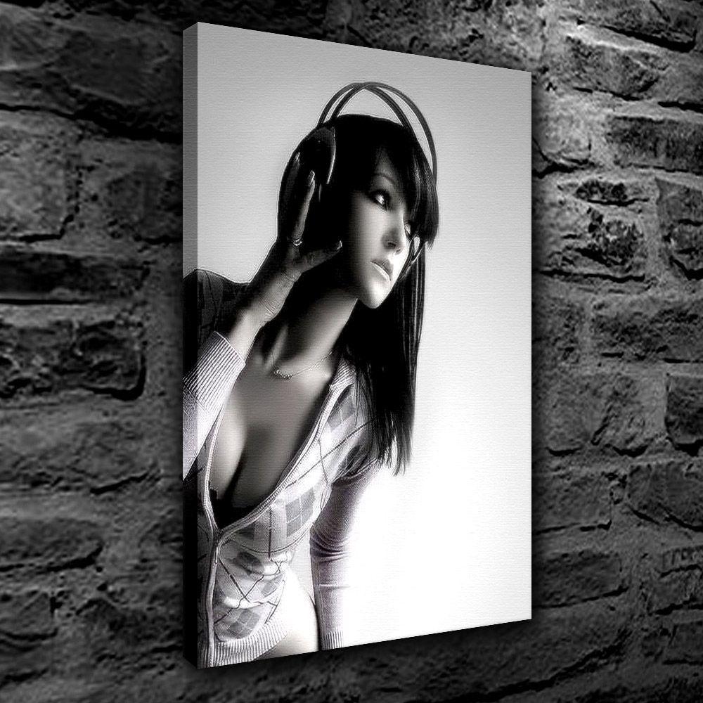 Kişiye Özel Ledli Kanvas Tablo (50 x 70 cm.) Dikey