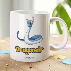 Kişiye Özel Pokemon Dragonair Beyaz Kupa Bardak