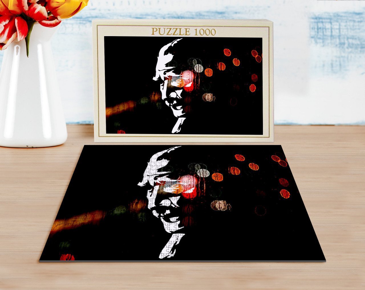 BK Home Atatürk Silüet Tasarımlı 1000 Parça Profesyonel Puzzle-3