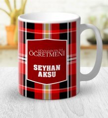 Kişiye Özel Dünyanın En İyi Öğretmeni Beyaz Kupa Bardak - 9