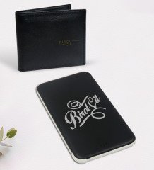 Kişiye Özel İsimli Siyah Cüzdan ve 5.000 Mah Powerbank Hediye Seti-5