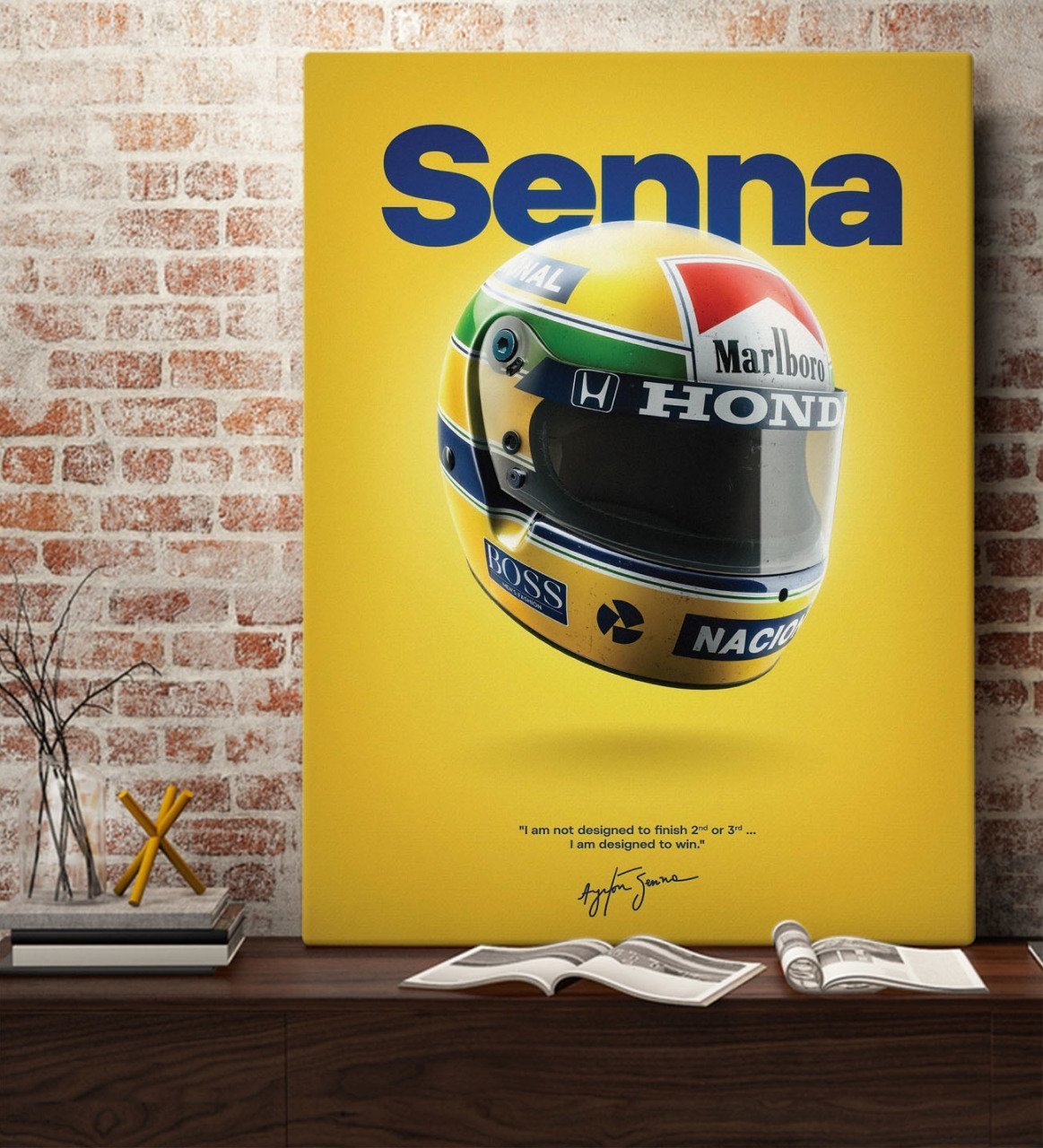 BK Gift Senna Tasarımlı Kanvas Tablo 70x100cm-1