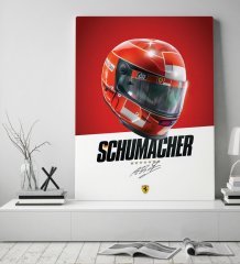 BK Gift Schumacher Tasarımlı Kanvas Tablo 50x70cm-1