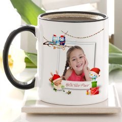 Kişiye Özel Renkli Kupa Bardak (Yılbaşı Temalı - 6)