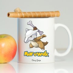 Kişiye Özel Pokemon Marowak Beyaz Kupa Bardak