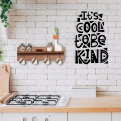 BK Home Doğal Ahşap Raflı Dekoratif Fincan Askılığı ve Duvar Süsü-10