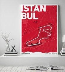 BK Gift İstanbul Park Tasarımlı Kanvas Tablo 50x70cm-1