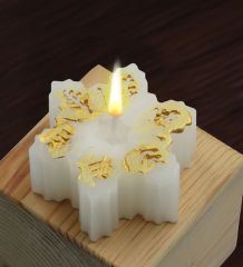 Yılbaşı Hediyesi BK Gift Kişiye Özel Yeni Yıl Tasarımlı Beyaz Kupa Bardak, Kar Tanesi Kolye ve Kar Tanesi Mum Hediye Seti-5, Sevgiliye Hediye, Arkadaşa Hediye