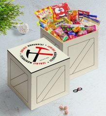 Kişiye Özel Jeoloji Mühendisi Ahşap Kutuda Nostaljik Lezzetler Hediye Seti-2