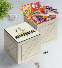 Kişiye Özel Jeoloji Mühendisi Ahşap Kutuda Nostaljik Lezzetler Hediye Seti
