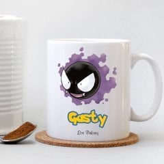 Kişiye Özel Pokemon Gastly Beyaz Kupa Bardak