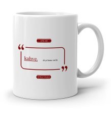 Kişiye Özel Kahve Beyaz Kupa Bardak - 2-2