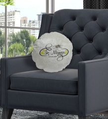 Kişiye Özel İsimli İç Mimar Tasarımlı Dekoratif Kırlent Yastık-1