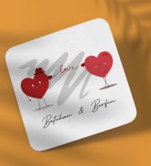 BK Gift Sevgiliye Özel Hediye Seti-1-6 Yıl Dönümü Hediyesi, İsimli Kupa, Sevgiliye Hediye, Sevgililer Günü Hediyesi