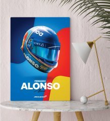 BK Gift Formula 1 Tasarımlı Kanvas Tablo 30x50cm-11
