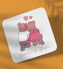 BK Gift Sevgiliye Özel Hediye Seti-1-4 Yıl Dönümü Hediyesi, İsimli Kupa, Sevgiliye Hediye, Sevgililer Günü Hediyesi