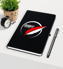 Kişiye Özel Avukat Temalı Siyah Defter Kalem Seti - 13