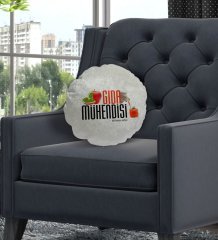 Kişiye Özel İsimli Gıda Mühendisi Tasarımlı Dekoratif Kırlent Yastık-1