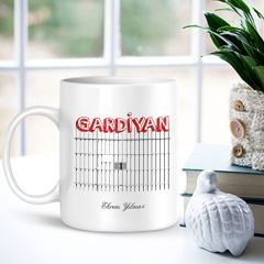 Kişiye Özel Mesleki Gardiyan Beyaz Kupa Bardak - 001