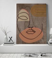 BK Home Modern Art Tasarımlı Kanvas Tablo 50x70cm-11
