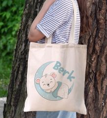 BK Kids Kişiye Özel Beyaz Hastane Çıkışı, Anneye Hediye, İsimli Bez Çanta, Yeni Doğan Bebek Giyim Hediyesi, 8 Parça Bebek Hediye Seti-3