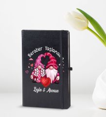 BK Gift Kişiye Özel Sevgili Temalı 2’li Defter Seti, Sevgiliye Hediye, Sevgililer Günü Hediyesi, Doğum Günü Hediyesi-13