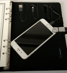 Kişiye Özel Vip PB163 6000mAh Powerbank & 16gb Usb Bellek & Organizer