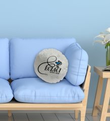 Kişiye Özel İsimli Eczacı Tasarımlı Dekoratif Kırlent Yastık-7