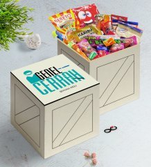 Kişiye Özel Genel Cerrah Ahşap Kutuda Nostaljik Lezzetler Hediye Seti-2