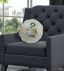 Kişiye Özel İsimli Eczacı Tasarımlı Dekoratif Kırlent Yastık-6