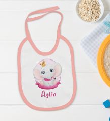 BK Kids Kişiye Özel İsimli 5 Parça Pembe Bebek Body Zıbın ve Battaniye Hediye Seti, Yeni Doğan Bebek Giyim Hediyesi-3