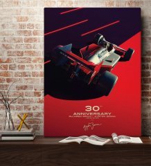 BK Gift Formula 1 Tasarımlı Kanvas Tablo 70x100cm-6