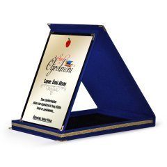 Kişiye Özel Sınıf Öğretmeni Lacivert Plaket