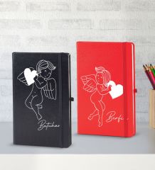 BK Gift Kişiye Özel Sevgili Temalı 2’li Defter Seti, Sevgiliye Hediye, Sevgililer Günü Hediyesi, Doğum Günü Hediyesi-7