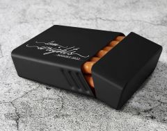BK Gift Kişiye Özel İsimli Tarihli Siyah Metal Sigara Tabakası-10, Arkadaşa Hediye, Babaya Hediye, Metal Sigara Kutusu